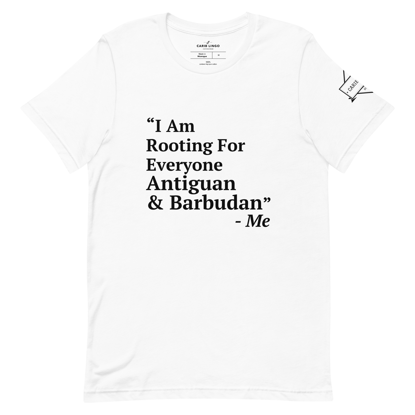 I Am Rooting: Antigua & Barbuda T-Shirt