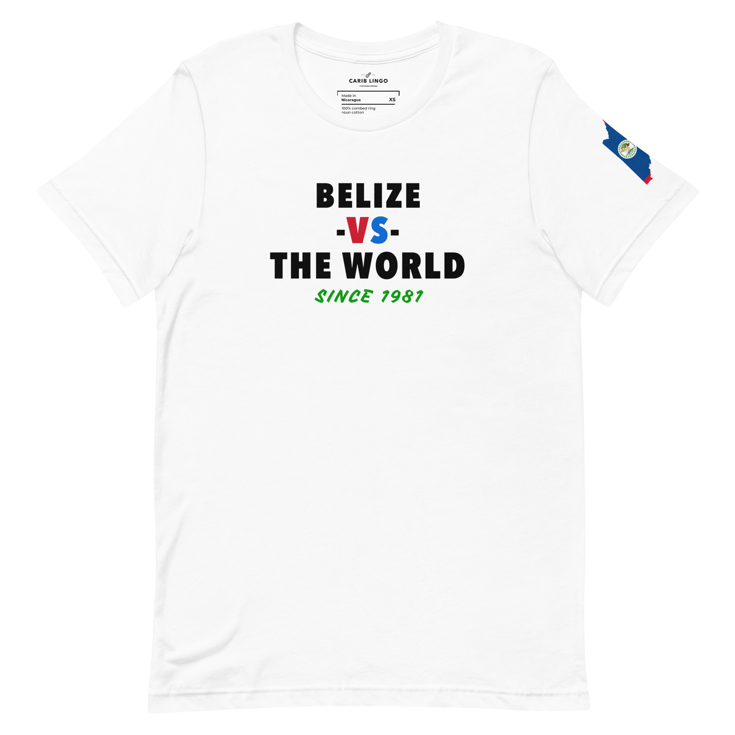 Belize -vs- The World Unisex t-shirt