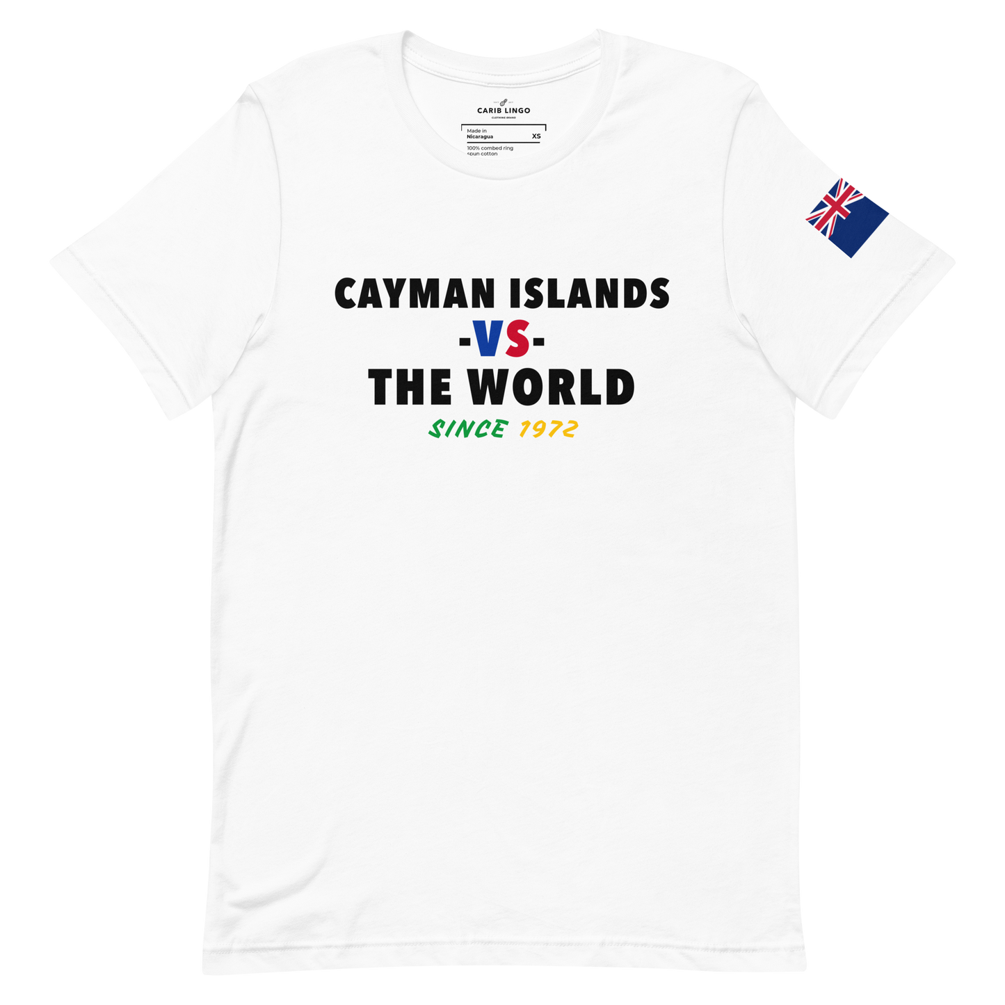 Cayman Islands -vs- The World Unisex t-shirt