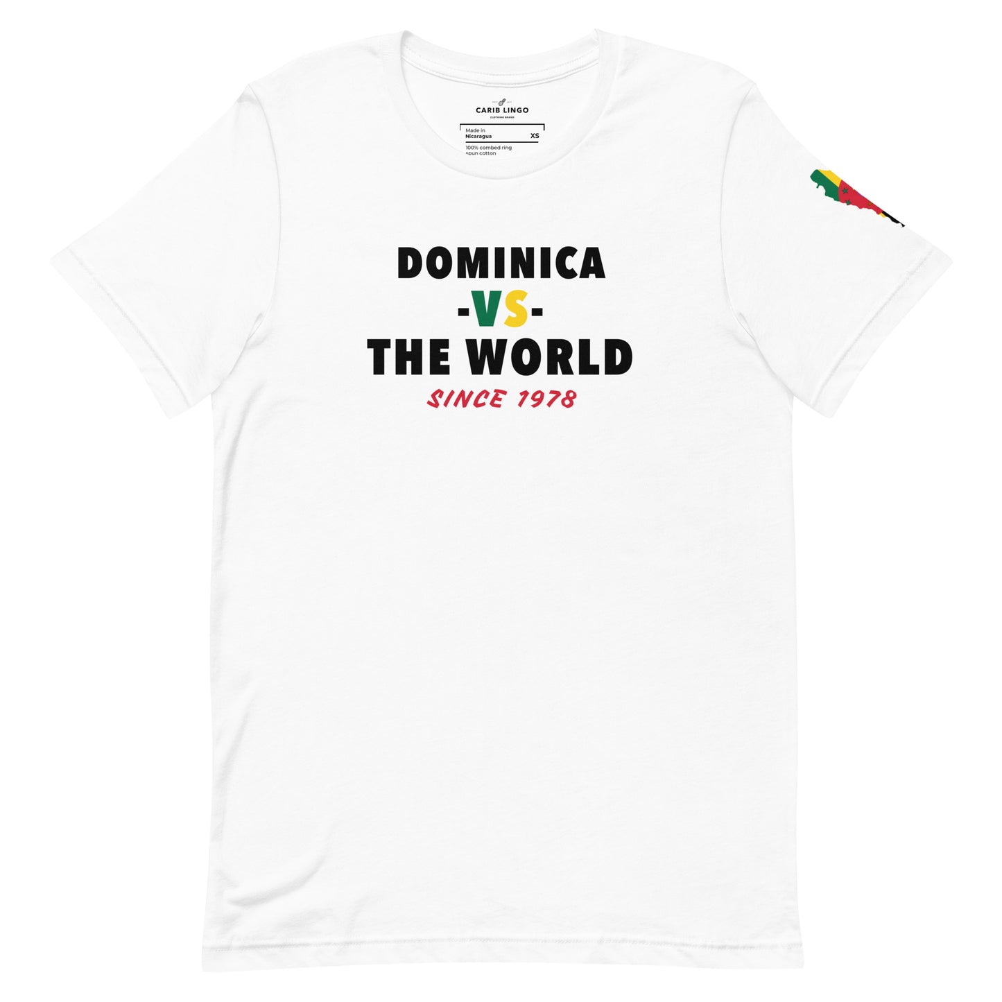 Dominica -vs- The World Unisex t-shirt