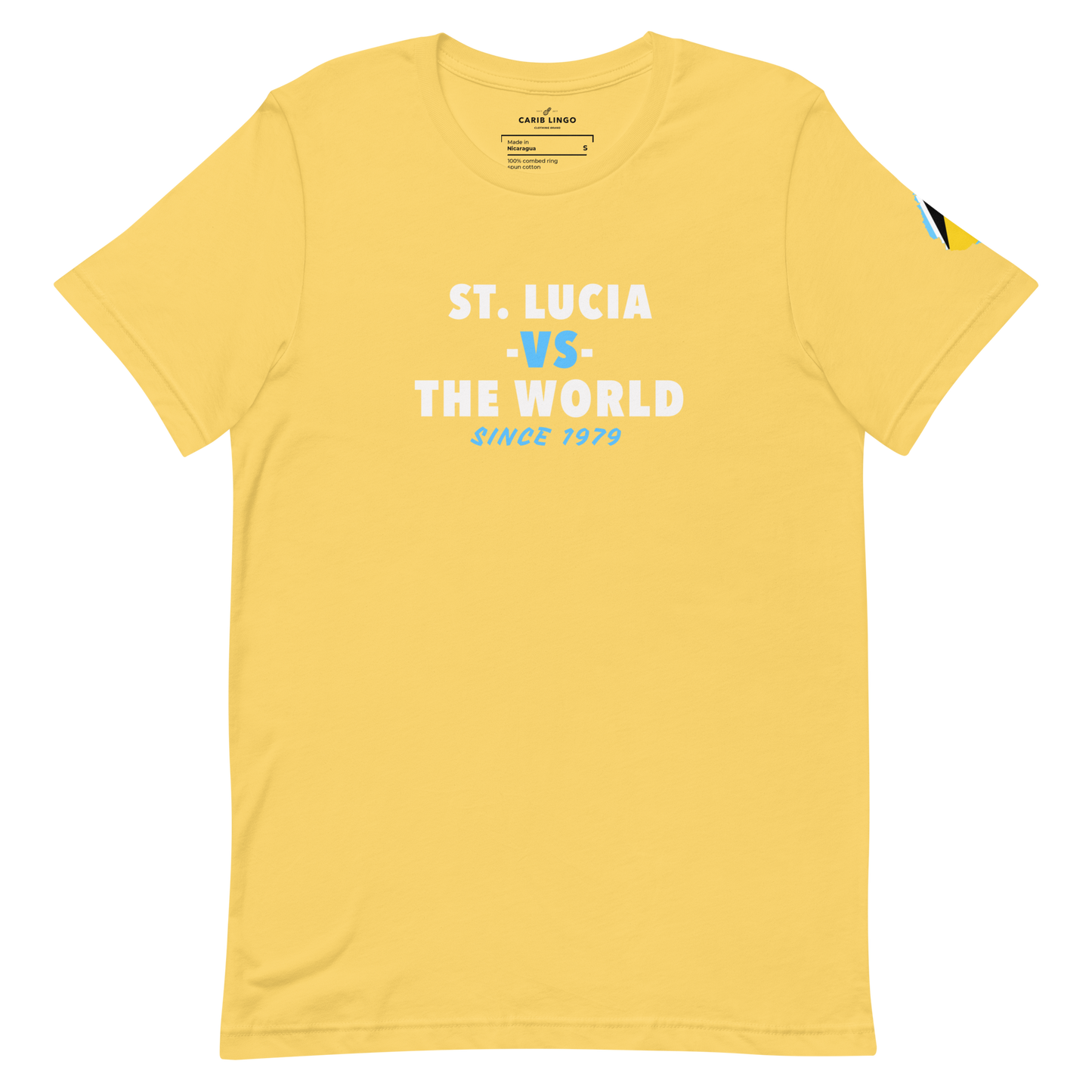 St. Lucia -vs- The World t-shirt