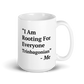 I Am Rooting: Trinbagao White glossy mug
