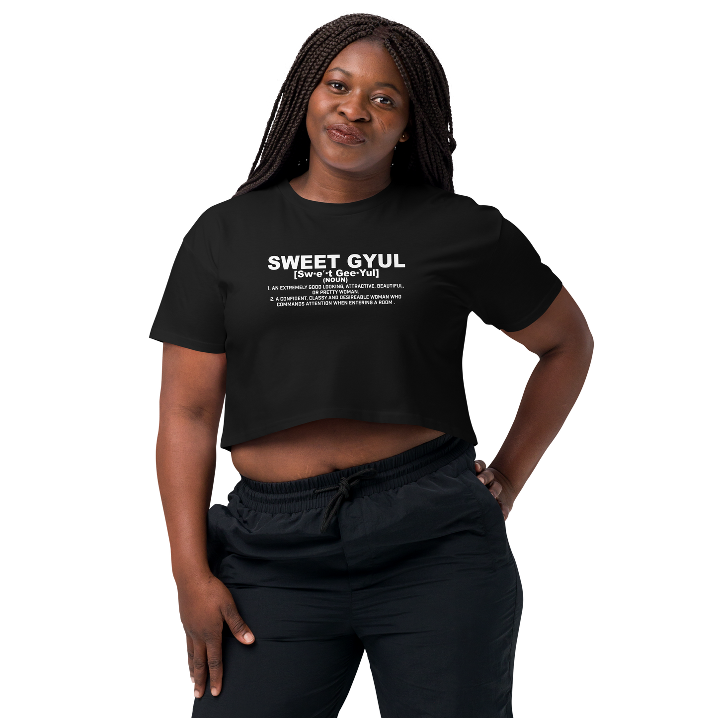 Sweet Gyul Women’s crop top