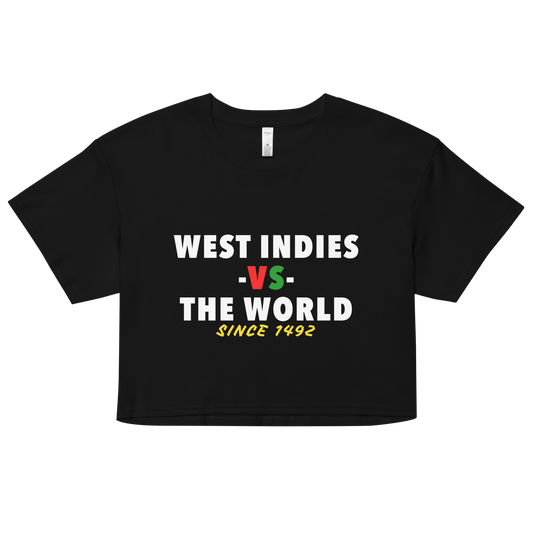 West Indies -vs- The World Women’s crop top