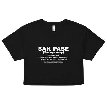 Sak Pase Women’s crop top