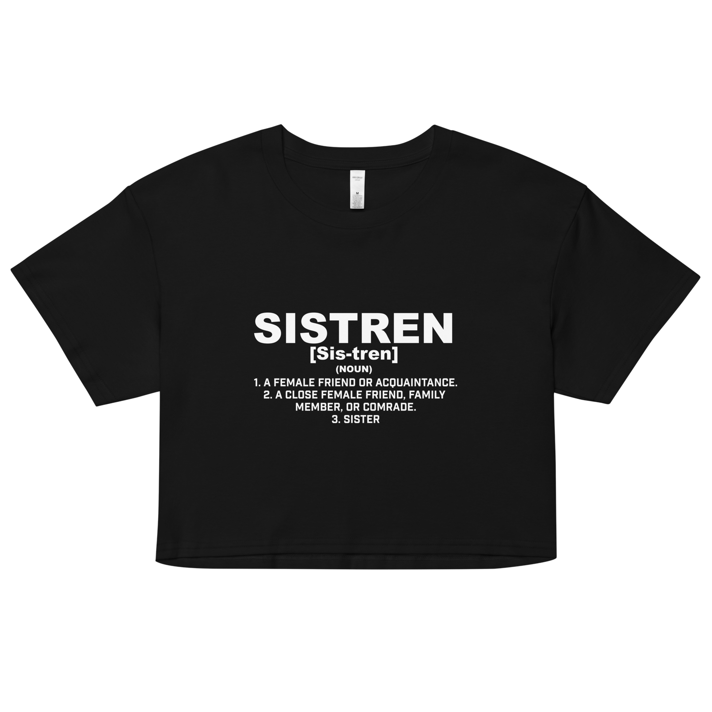 Sistren Women’s crop top