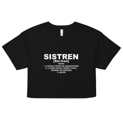Sistren Women’s crop top