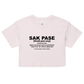 Sak Pase Women’s crop top