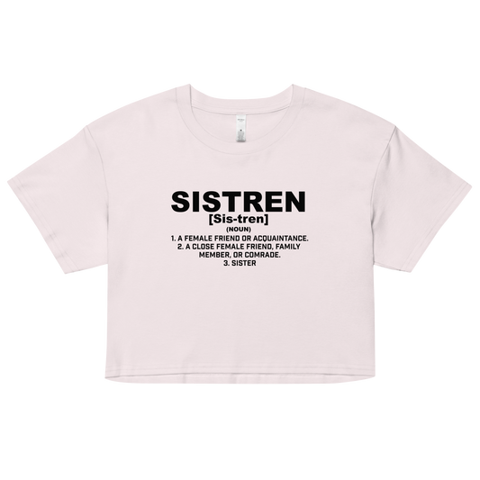 Sistren Women’s crop top