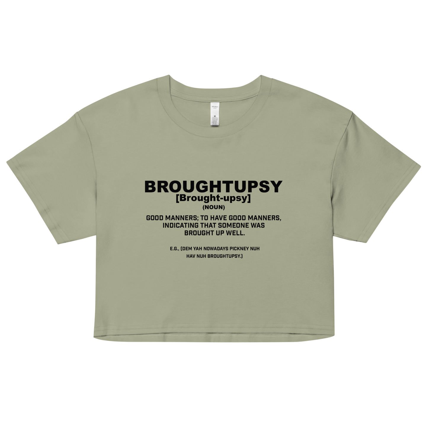 Broughtupsy Women’s crop top