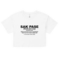 Sak Pase Women’s crop top