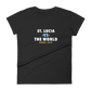 St. Lucia -vs- The World Women's t-shirt