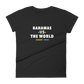 Bahamas -vs- The World Women's  t-shirt