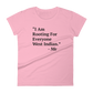 I Am Rooting: West Indian Women's t-shirt