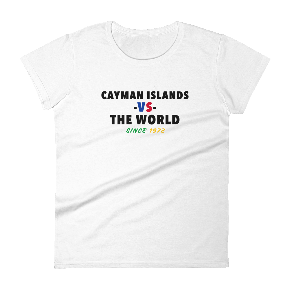 Cayman Islands -vs- The World Women's t-shirt