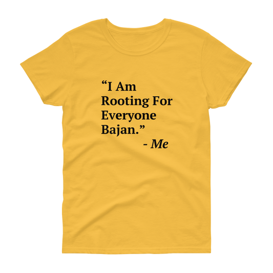 I Am Rooting: Barbados Women's t-shirt