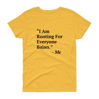 I Am Rooting: Barbados Women's t-shirt