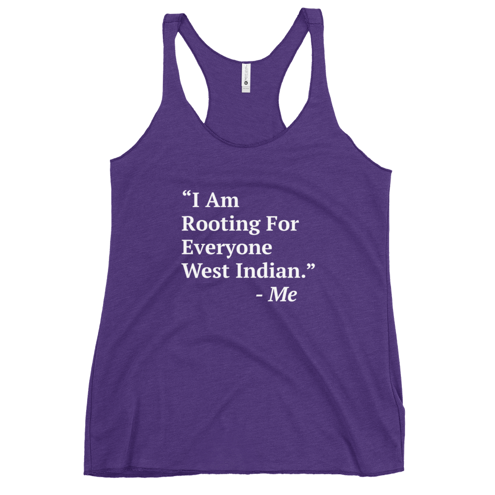 I Am Rooting: West Indian Women's Tank