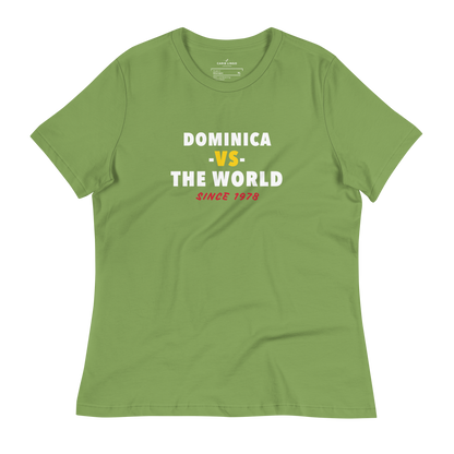 Dominica -vs- The World Women's t-shirt
