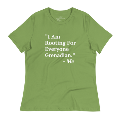 I Am Rooting: Grenada Women's t-shirt