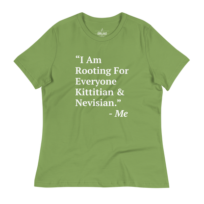 I Am Rooting: St. Kitts & Nevis Women's t-shirt