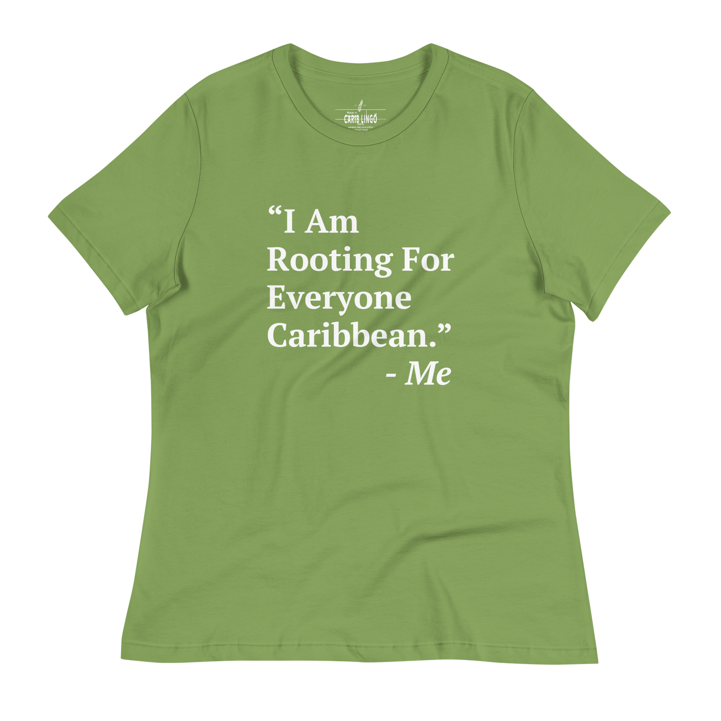 I Am Rooting: Caribbean Women's t-shirt